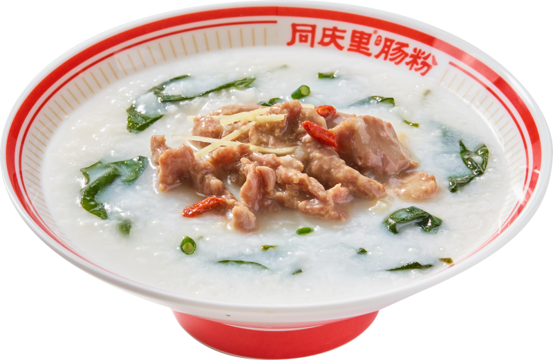 枸杞叶牛肉粥