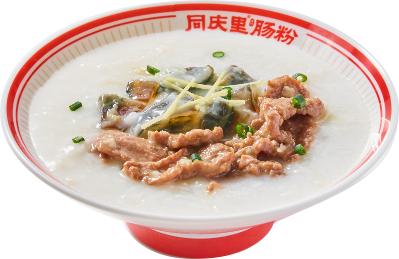 皮蛋牛肉粥
