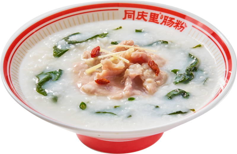 枸杞叶瘦肉粥